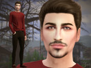 Sims 4 — Mortimer Goth by Aeradic — Download all CC's listed in the Required Tab to have the sim like in the pictures.