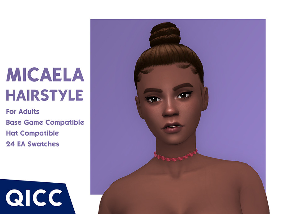The Sims Resource - [PATREON] Micaela Hair