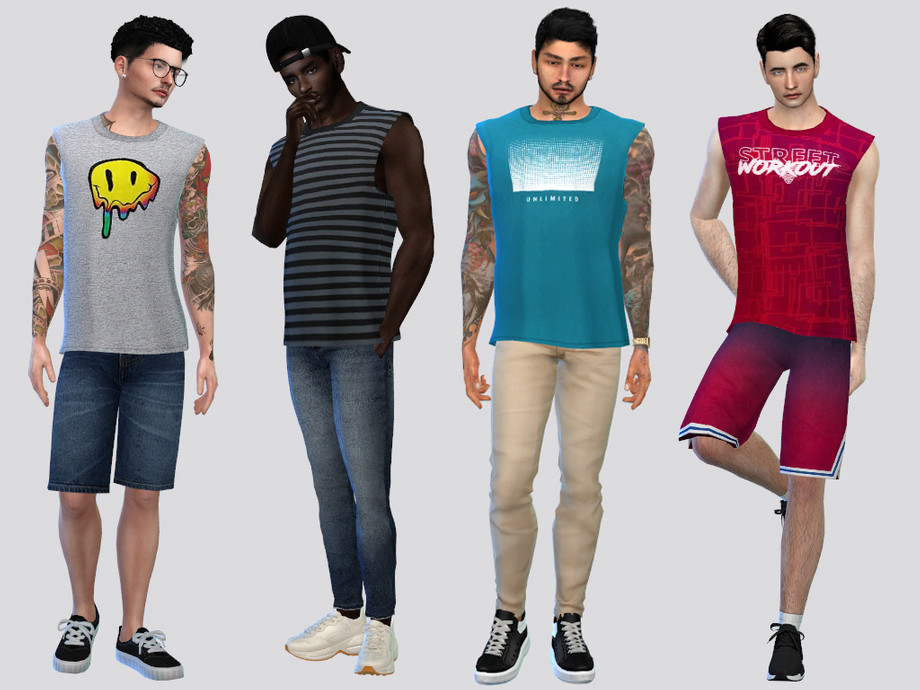 The Sims Resource - All Around Tank Top