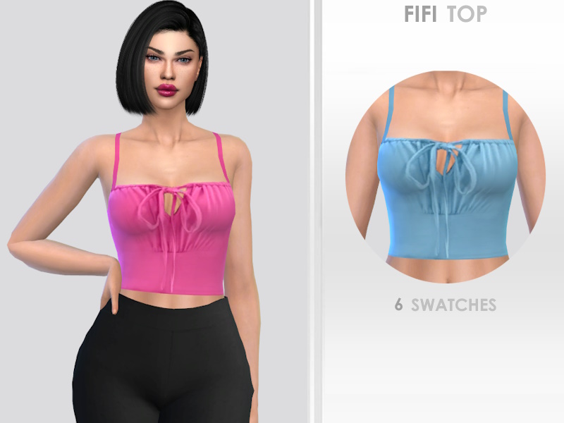 Hover nationalisme hende The Sims Resource - Fifi Top