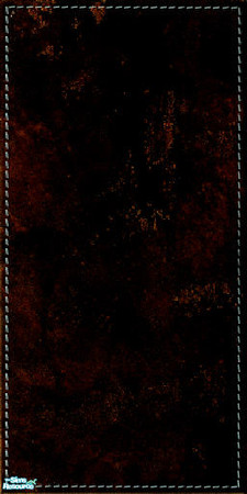 Sims 2 — leather look wall set - cuoio by skinflin — deep rich red