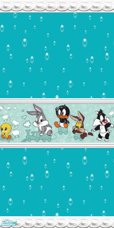 Sims 2 — Toon babies by devilishdawn — wall