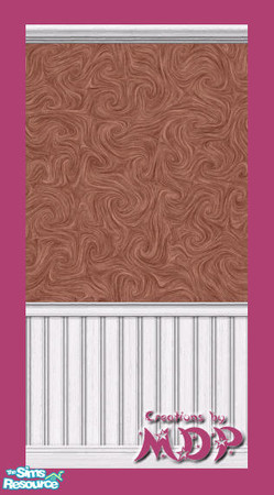Sims 2 — MDP Chocolate Swirl Panels in White by MelandStv — There are 20 colourful walls in this set. They are part of my