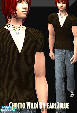 Sims 2 — Chotto Wild! By E2b - Recolor 2 by earl2blue — Chotto Wild! Series is just the plain version of "Walk on
