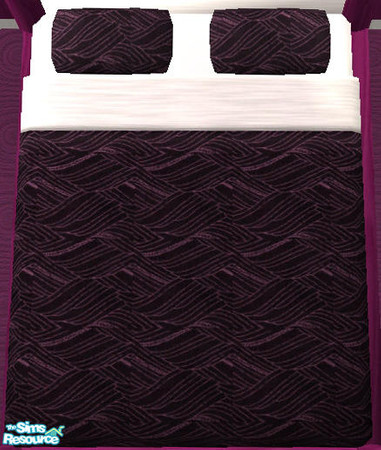 Sims 2 — Talonia Bedroom - Bedding by Cloisonne — 