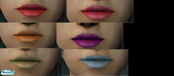 Sims 2 — NaturalLipstickset by laura199108 — Lipstick that looks great on your sim`s lips :)Enjoy!