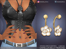 Sims 4 — EA Skintones - Camellia Belly Piercing by feyona — EA Skintones - Camellia Belly Piercing comes with 4 swatches.