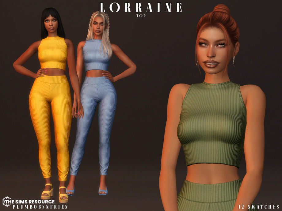 The Sims Resource - LORRAINE top
