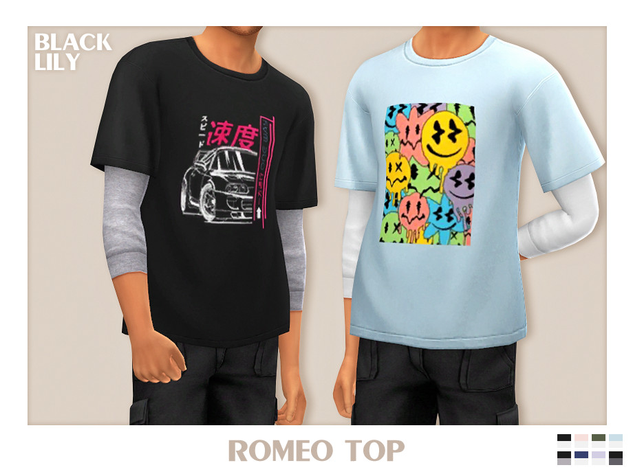 The Sims Resource - Romeo Top