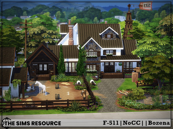 Sims 4 — F-511 by Bozena — San Sequoia