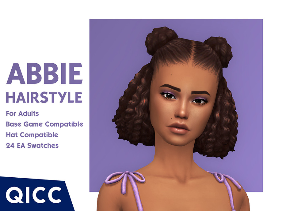 The Sims Resource - [PATREON] Abbie Hair