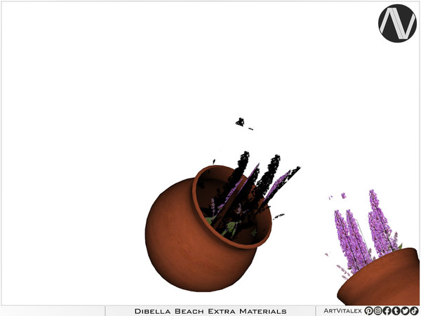 Sims 4 — Dibella Small Plant by ArtVitalex — 