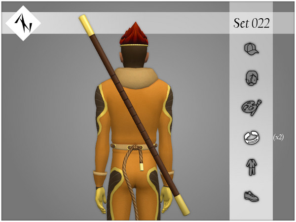 Sims 4 — Set022 - Wrist L - Baton by AleNikSimmer — THIS IS THE FULL SET. -TOU-