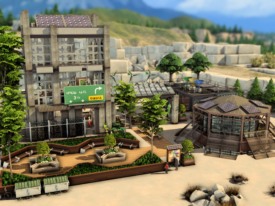 The Sims Resource - The Quarry Building (Community Space)