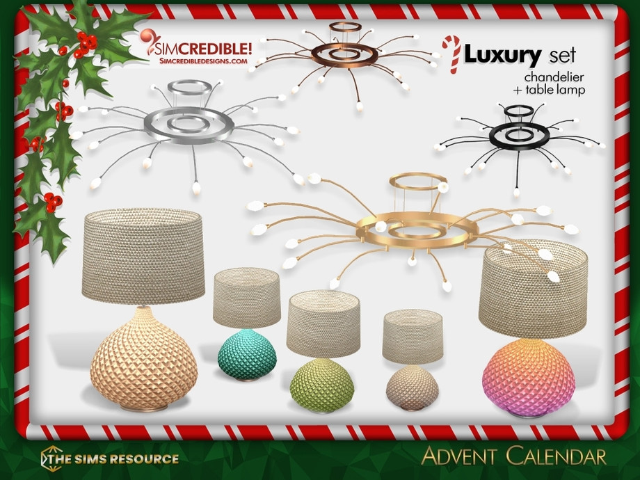 SIMcredible!'s Advent Calendar 2022 - Asteroid Ceiling Lamp