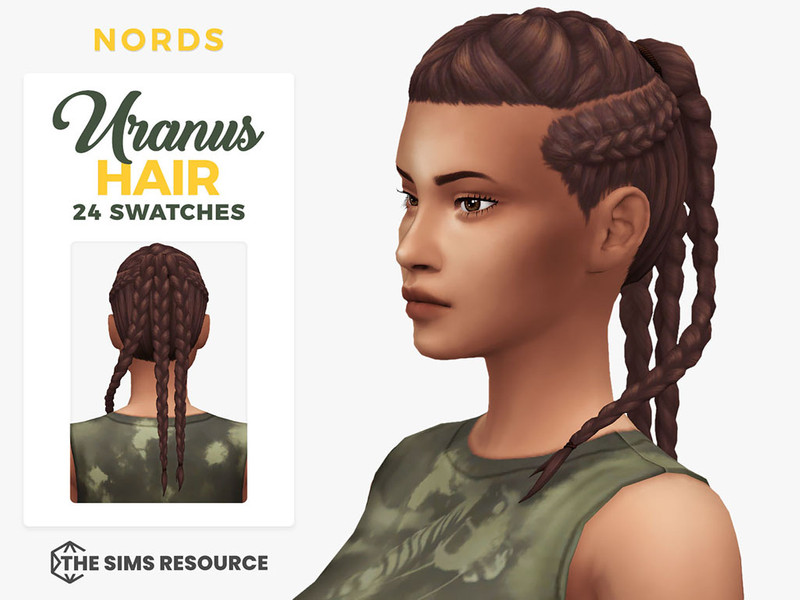 The Sims Resource - Hair Nishinoya Yuu