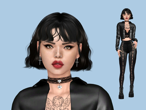 Sims 4 — Jezebel Ulysses - TSR CC Only by Lontano1 — Please make sure you have ALL the Custom Content in the