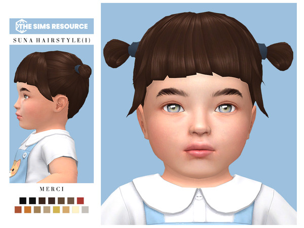 The Sims Resource - Suna Hairstyle for Infants