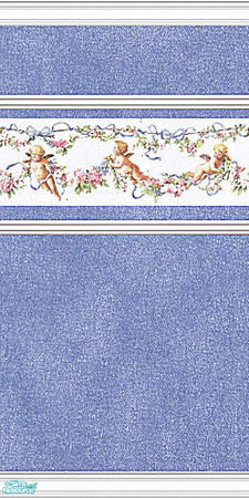 Sims 2 — Angels blue by devilishdawn — wall
