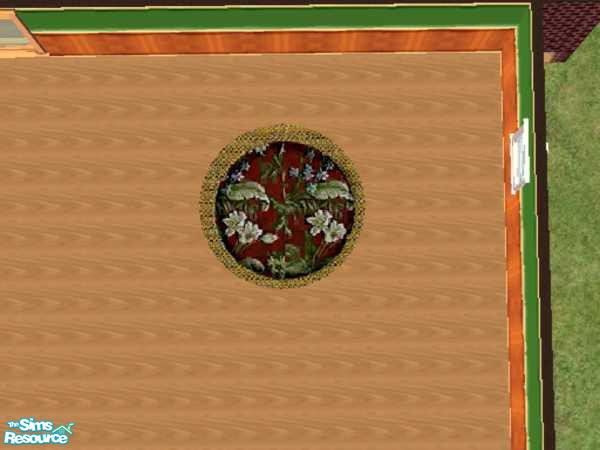 Sims 2 — White Lily Bedroom - rug by ead425 — 