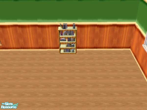 Sims 2 — White Lily Bedroom -bookcase by ead425 — 