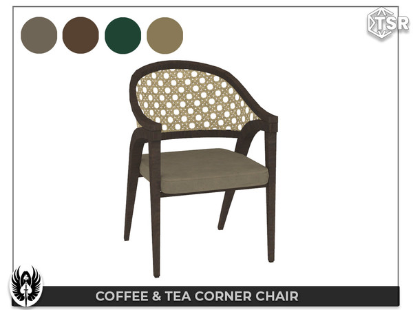 Sims 4 — Coffee & Tea Corner Chair by nemesis_im — Sets of furniture from Coffee & Tea Corner Set This set