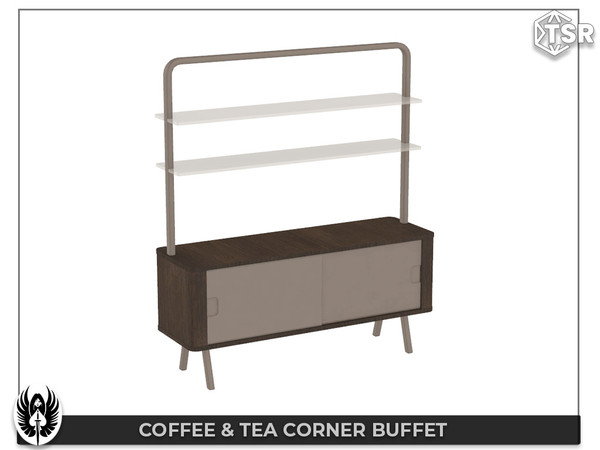Sims 4 — Coffee & Tea Corner Buffet by nemesis_im — Sets of furniture from Coffee & Tea Corner Set This set