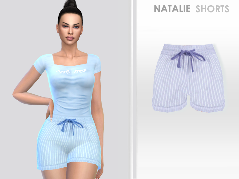 The Sims Resource - Natalie Shorts