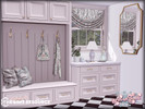 Sims 4 — Bluem Part 2 by ArwenKaboom — New hallway sets by the name of Bluem with 19 new items. Find all objects by