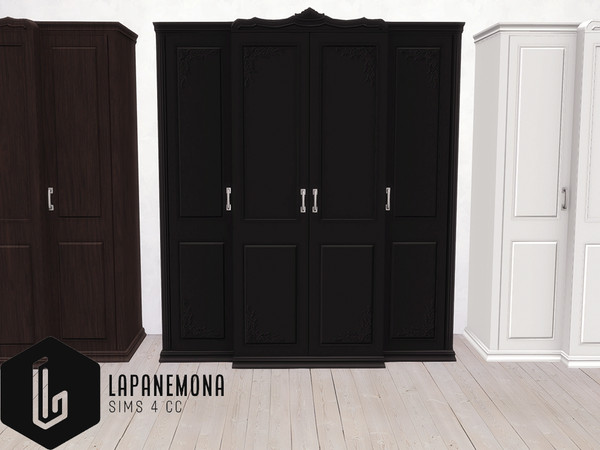 Sims 4 — Vintage dresser - Very goth set by Lapanemona — Halloween is coming, which is my very favorite holiday. I have