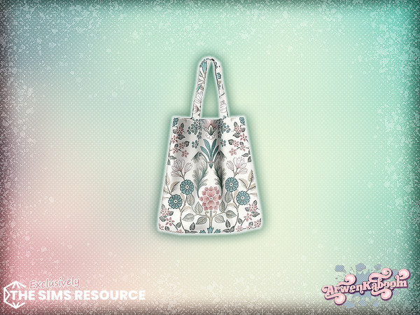 Sims 4 — Bluem - Market Bag by ArwenKaboom — New hallway sets by the name of Bluem with 19 new items. Find all objects by
