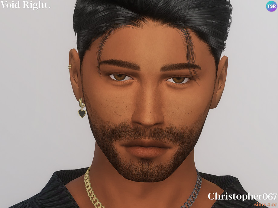 The Sims Resource - Void Earrings Male - Right