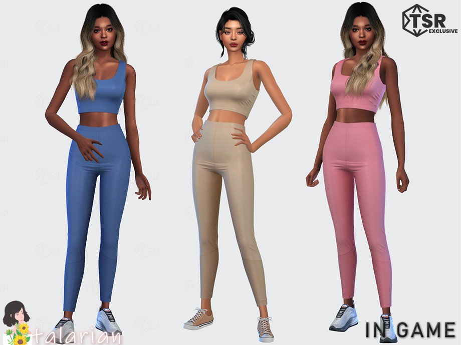 The Sims Resource - Kaylani Leggings