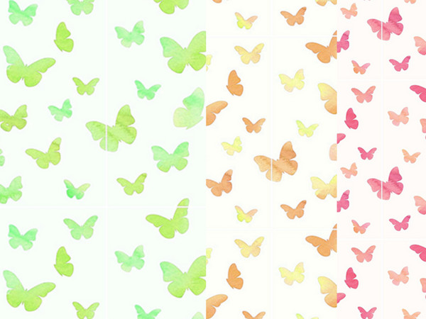 Sims 4 — Butterfly Wallpaper by LadyLavender83 — For Sims 4 wallpaper