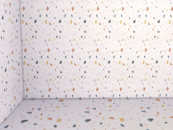 Sims 4 — PastelStyle-Terrazzo Floor 0.package by PastelStyle — The floor has two swatches. Hope you like it.