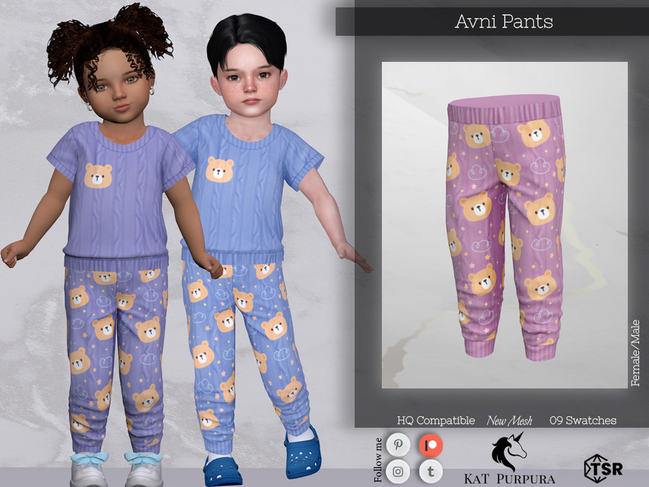 The Sims Resource - Avni Pants