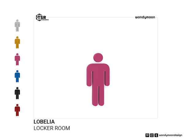 Sim Locker Roder Tee Deco The Sims Resource | Lobelia Locker Room Sign - Men