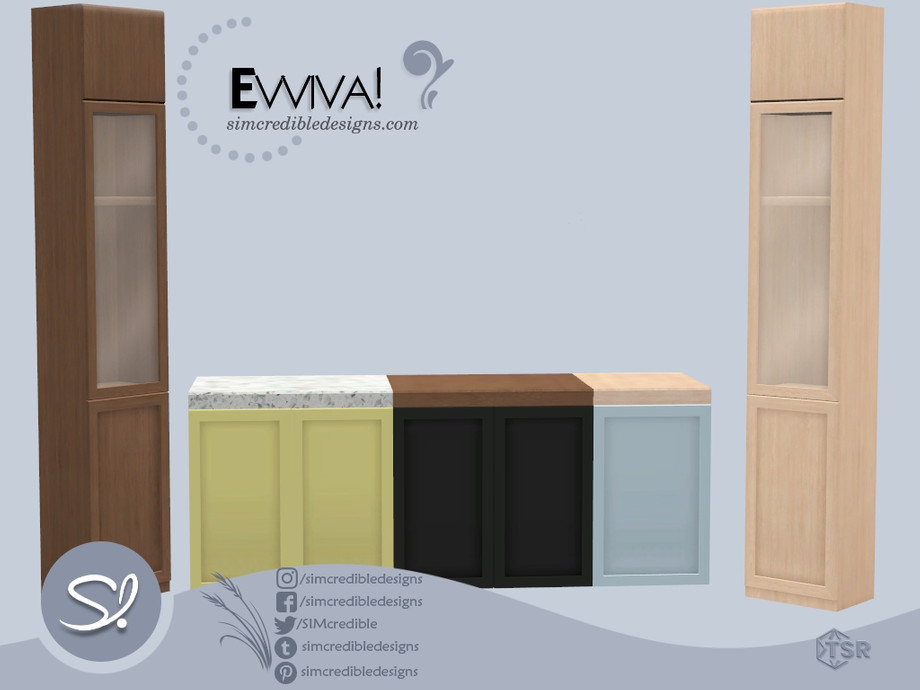 SIMcredible!'s Evviva! Cabinet Half Tile model 2
