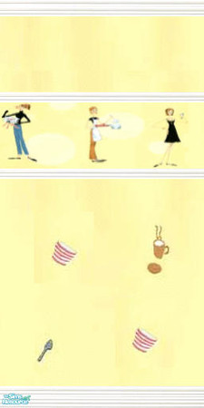 Sims 2 — Working women by devilishdawn — wall