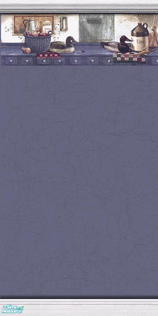 Sims 2 — She Likes Ducks 1 of 6 by TSR Archive — Perfect for Sims who just love ducks! This charming wallpaper will bring