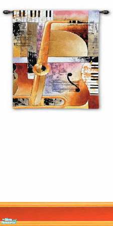 Sims 2 — wall tapestry set - Individual Item by skinflin — jass melody
