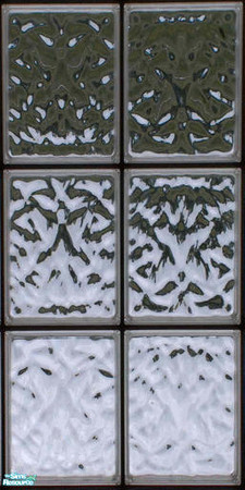 Sims 2 — Brick_glass_2 by baby666ro — Perfect wall for wealthy sims.