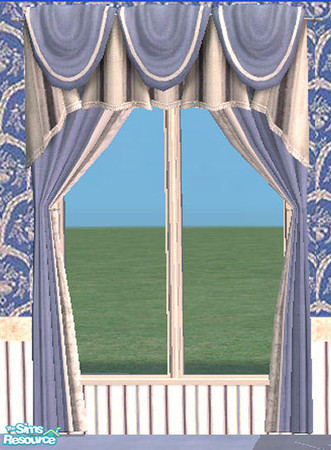 Sims 2 — Texture Challenge 20 Bedroom - Curtains by jennikj — Curtains