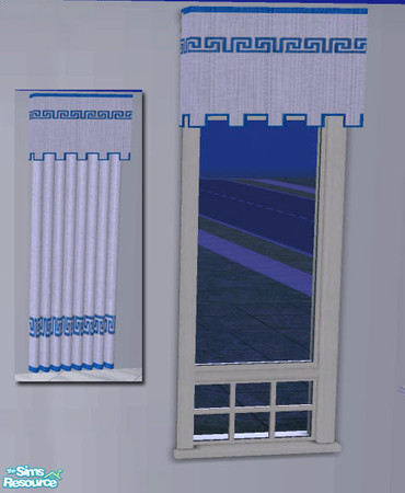 Sims 2 — Greek Restaurant - Topper Diagonal by Simaddict99 — diagonal topper, Note, this file requires the straight