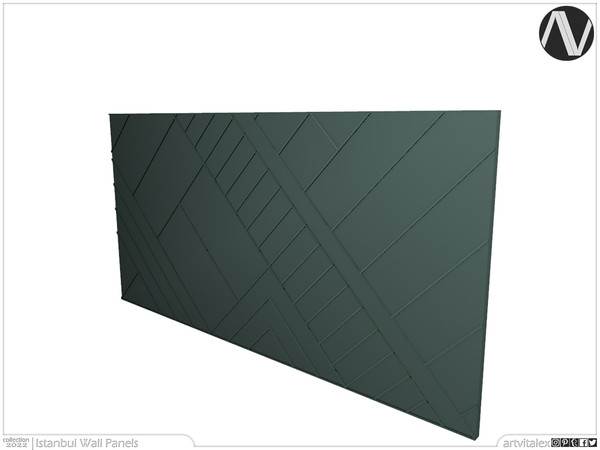 Sims 3 — Istanbul Modern Wall Panel Medium by ArtVitalex — Wall Decor Collection - Belong to 2023 All Rights Reserved.
