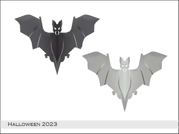 Sims 4 — Halloween2023  big bat by Pilar — Creado por Pilar para TSR sims4