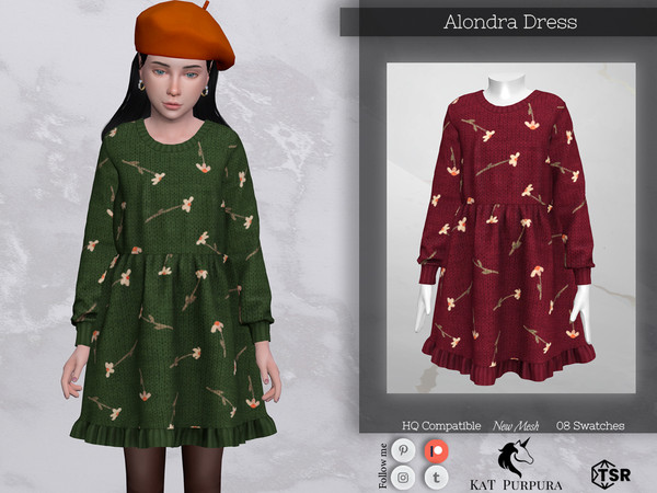The Sims Resource - Alondra Dress