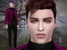 Sims 4 — Alexander Goth by Aeradic — Download all CC's listed in the Required Tab to have the sim like in the pictures.