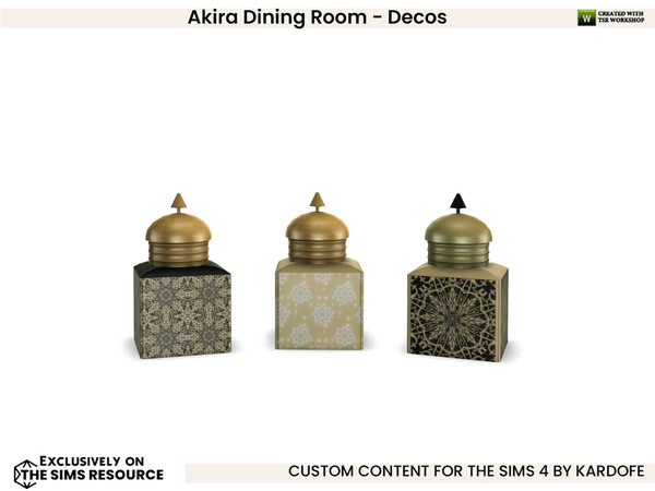 Sims 4 — kardofe_Akira Dining Room_Bottle by kardofe — Second part of the Akira dining room, in this second part you will
