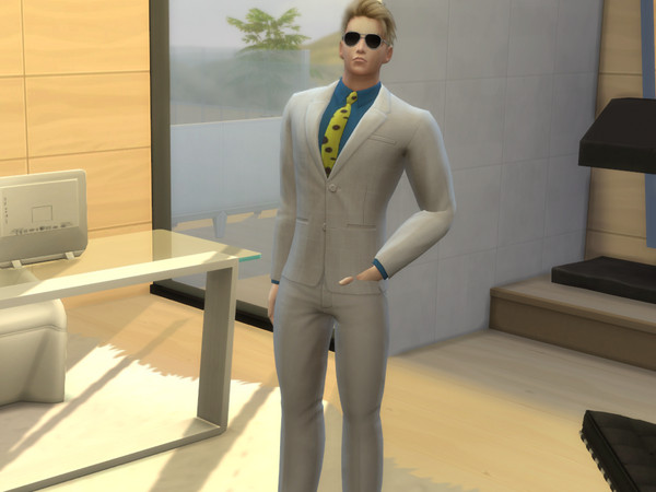 Sims 4 — Kent bottoms.package by cassie1900 — Nanami Kento Suit , Exactly as the name says:)